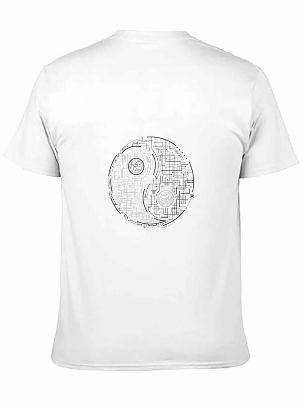 Electric Balance Essential Cotton Tee For Daily Outfits – Unisex Style