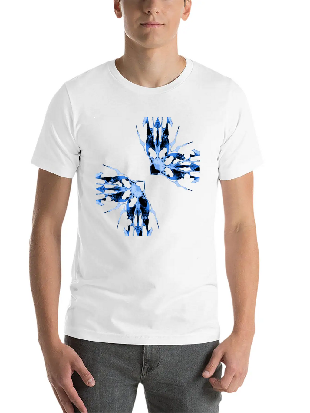 Electric Butterflies Classic Cotton Tee – Unisex Comfort For Any Season