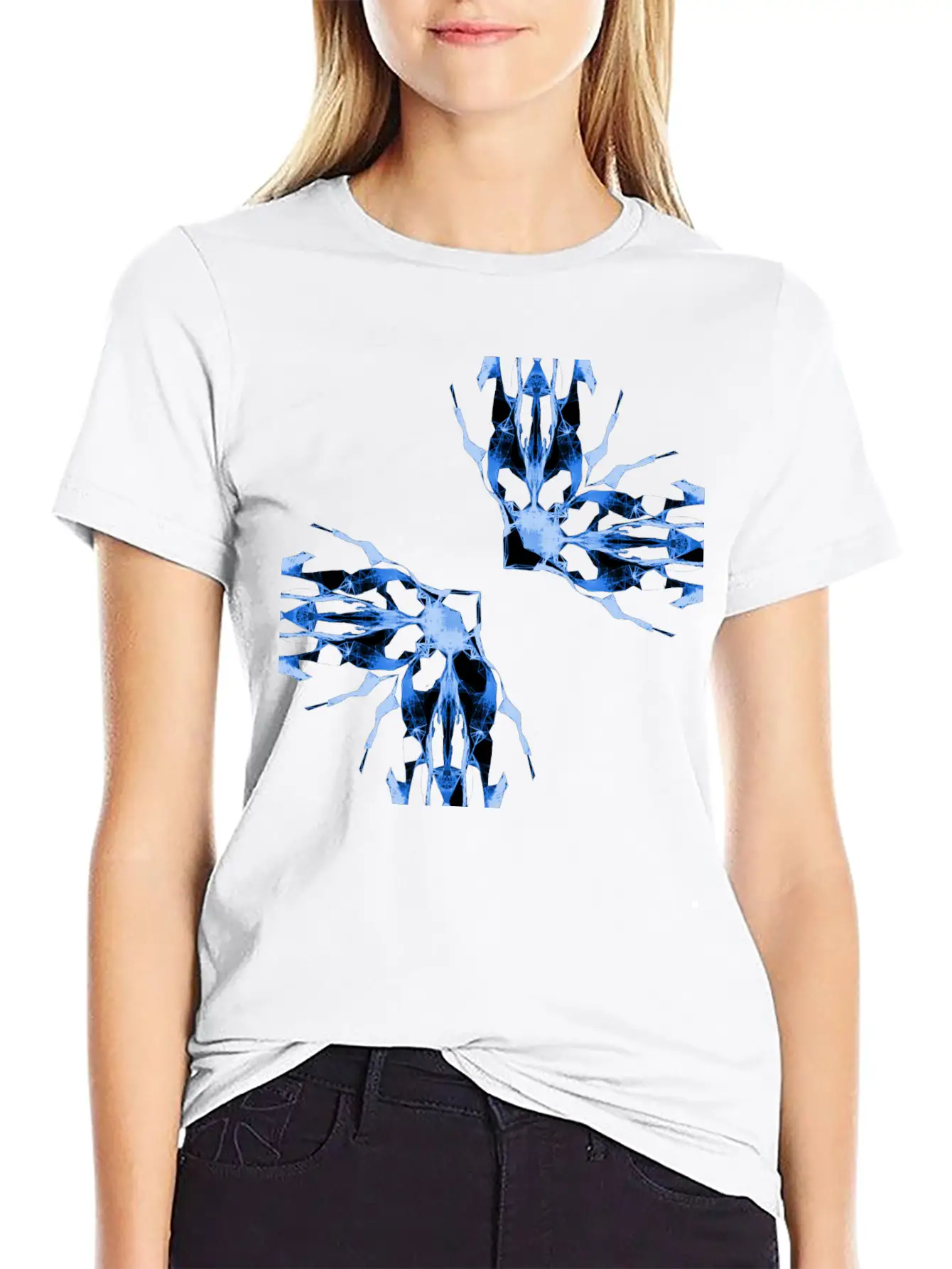 Electric Butterflies Classic Cotton Tee – Unisex Comfort For Any Season
