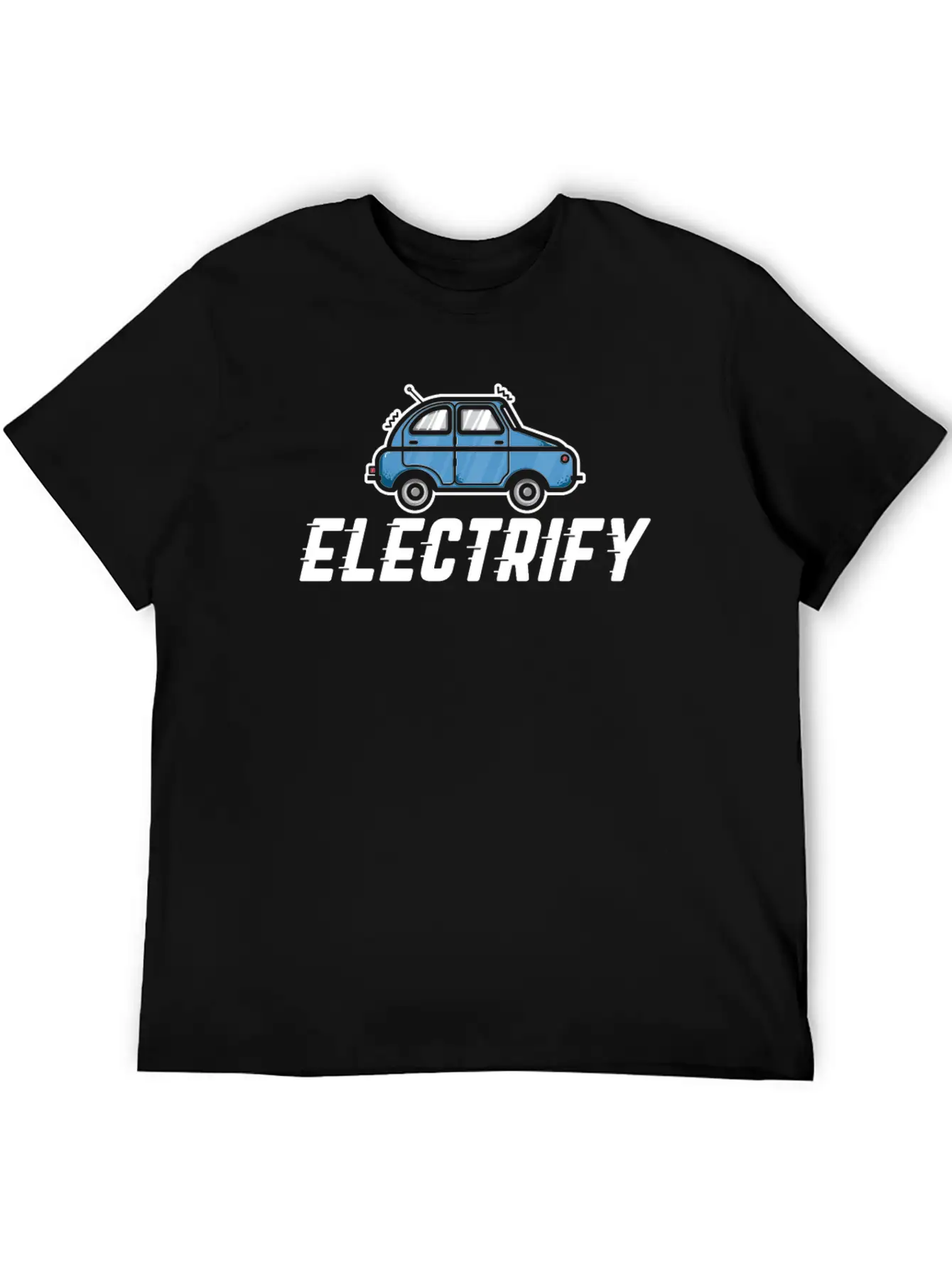 Electric Car Electromobility Electricity Gift Basic Graphic T-Shirt – Daily Comfort In Soft Cotton