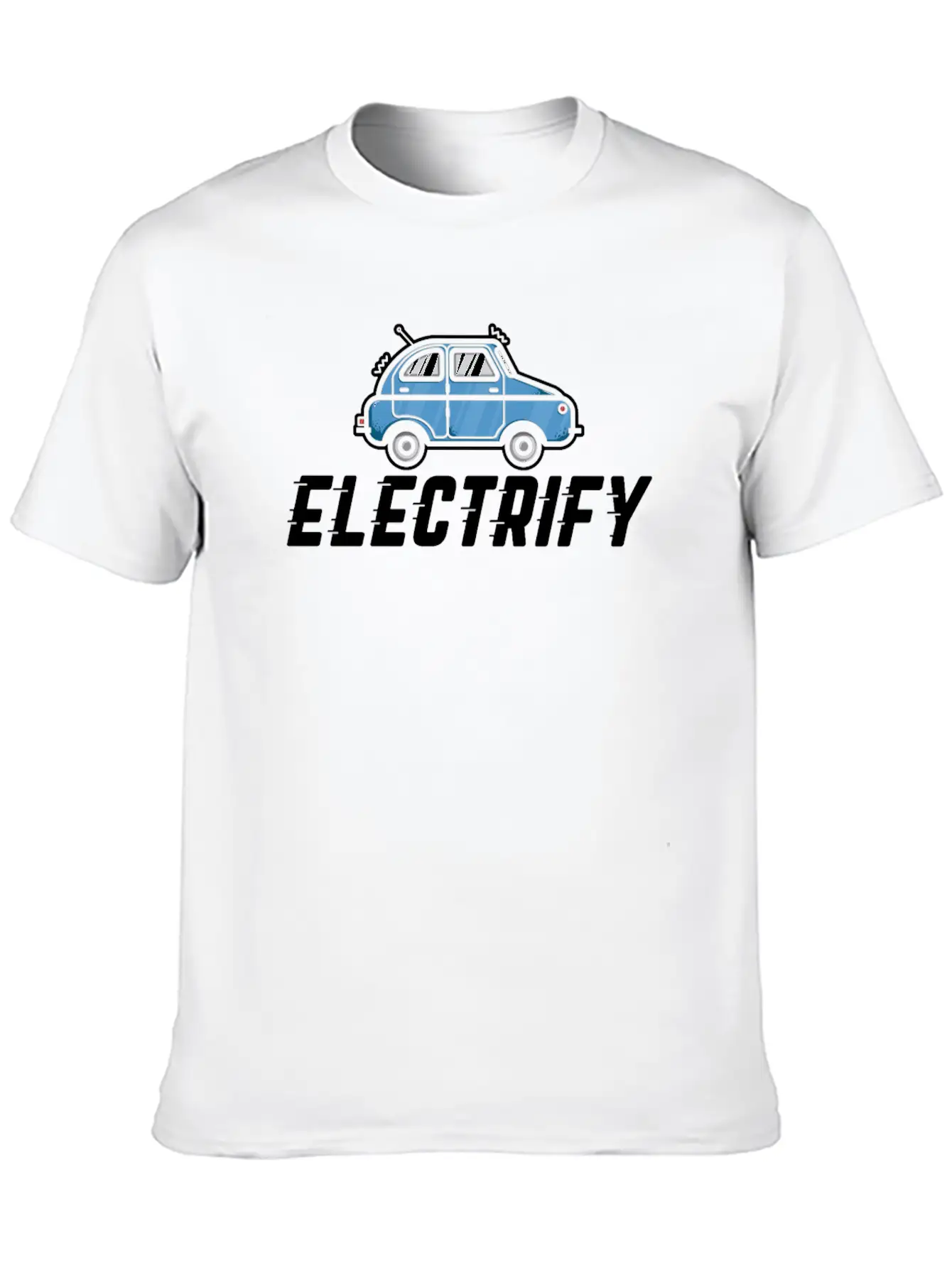 Electric Car Electromobility Electricity Gift Basic Graphic T-Shirt – Daily Comfort In Soft Cotton