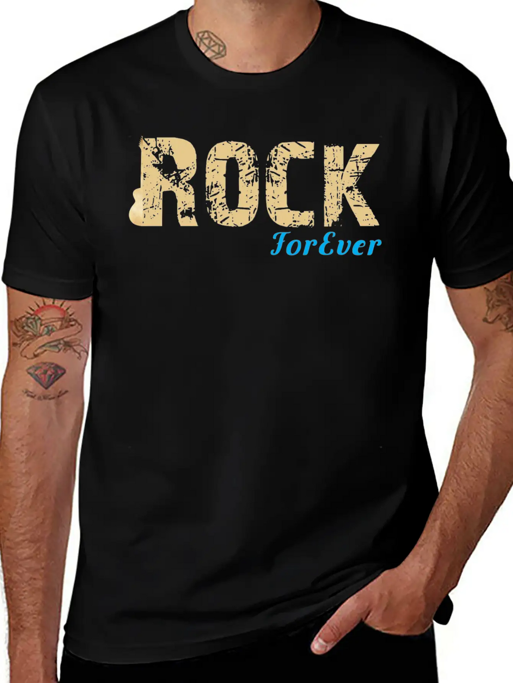 Electric Guitar Rock Heavy Metal Musical Instrumen Classic Cotton Tee – Unisex Comfort For Any Season