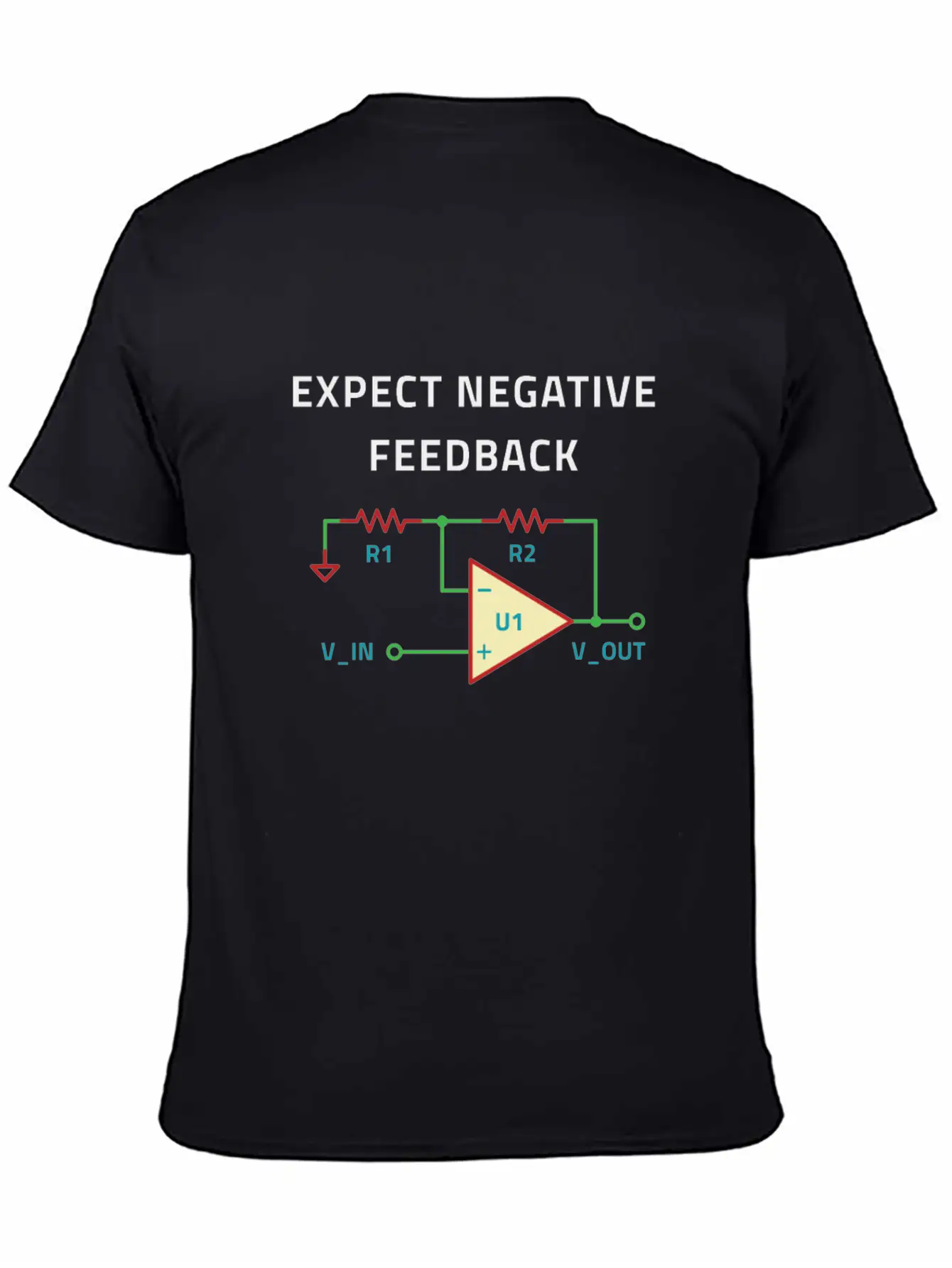 Electrical Engineer Negative Feedback Breathable Soft Cotton T-Shirt – Timeless Casual Look