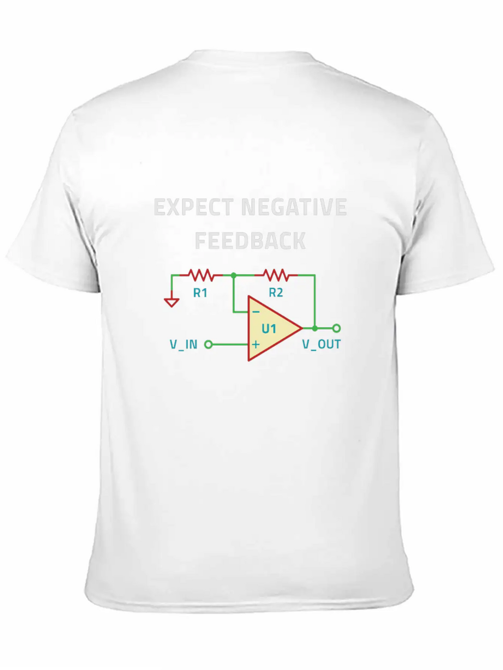 Electrical Engineer Negative Feedback Breathable Soft Cotton T-Shirt – Timeless Casual Look