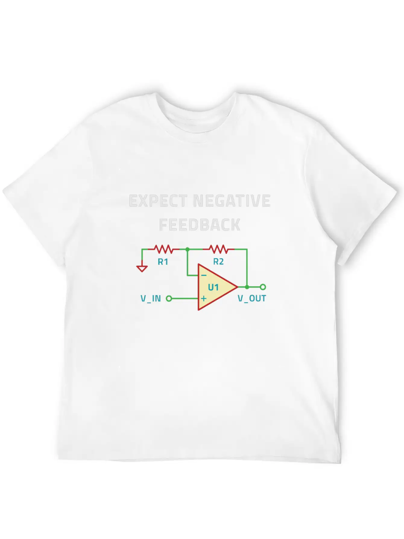 Electrical Engineer Negative Feedback Breathable Soft Cotton T-Shirt – Timeless Casual Look
