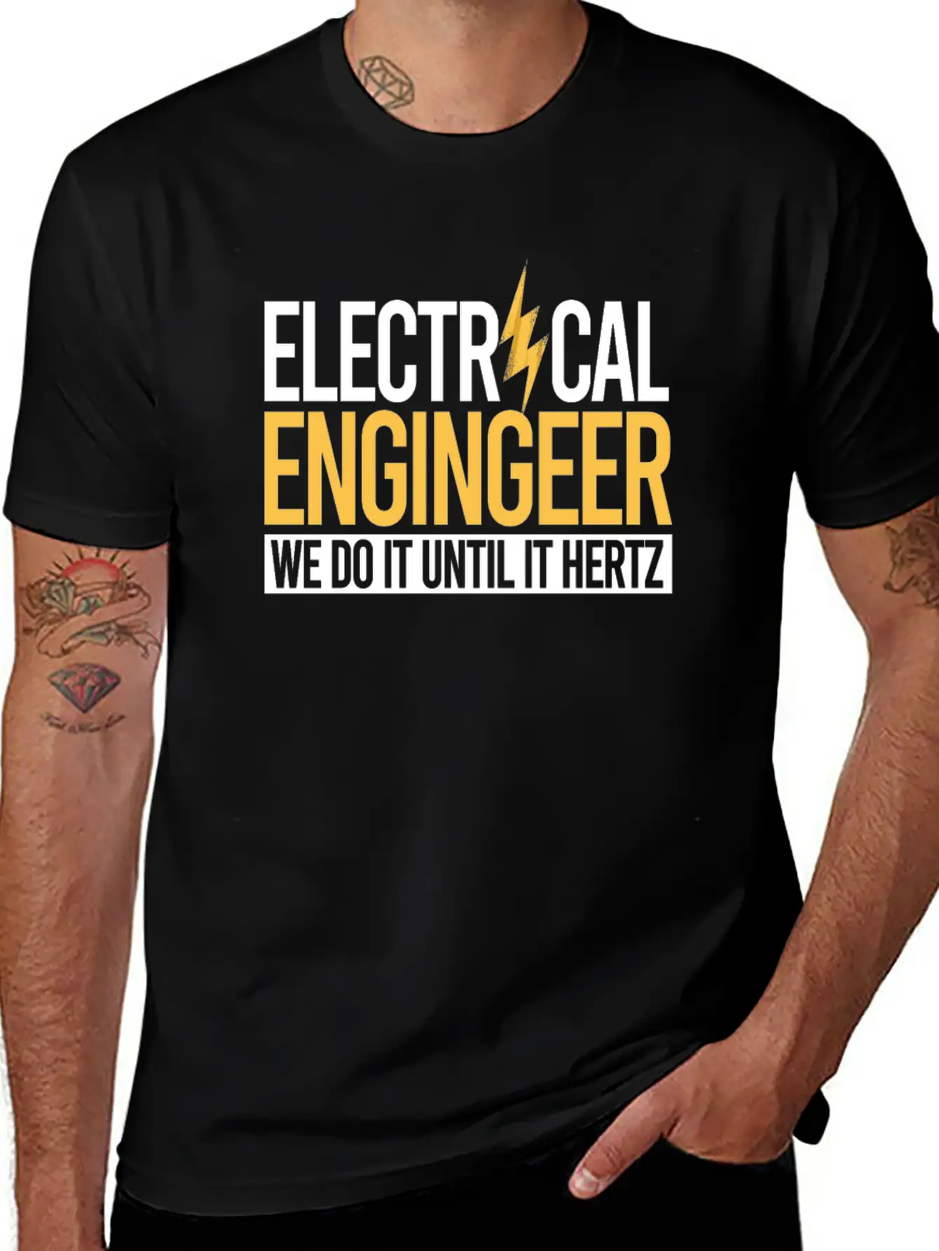 Electrical Engineer We Do It Essential Unisex Summer Tee – Soft Cotton Casual Fit
