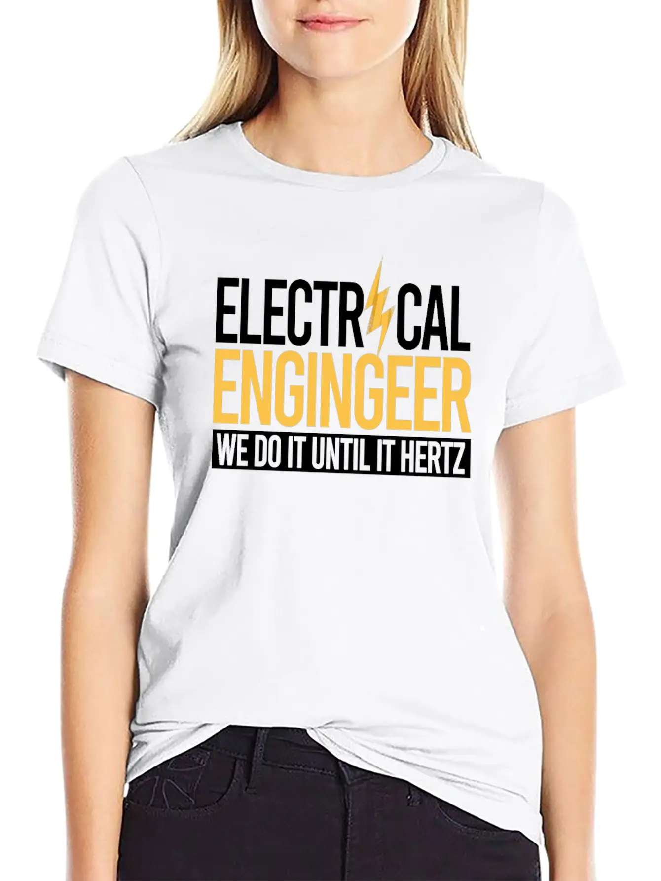 Electrical Engineer We Do It Essential Unisex Summer Tee – Soft Cotton Casual Fit