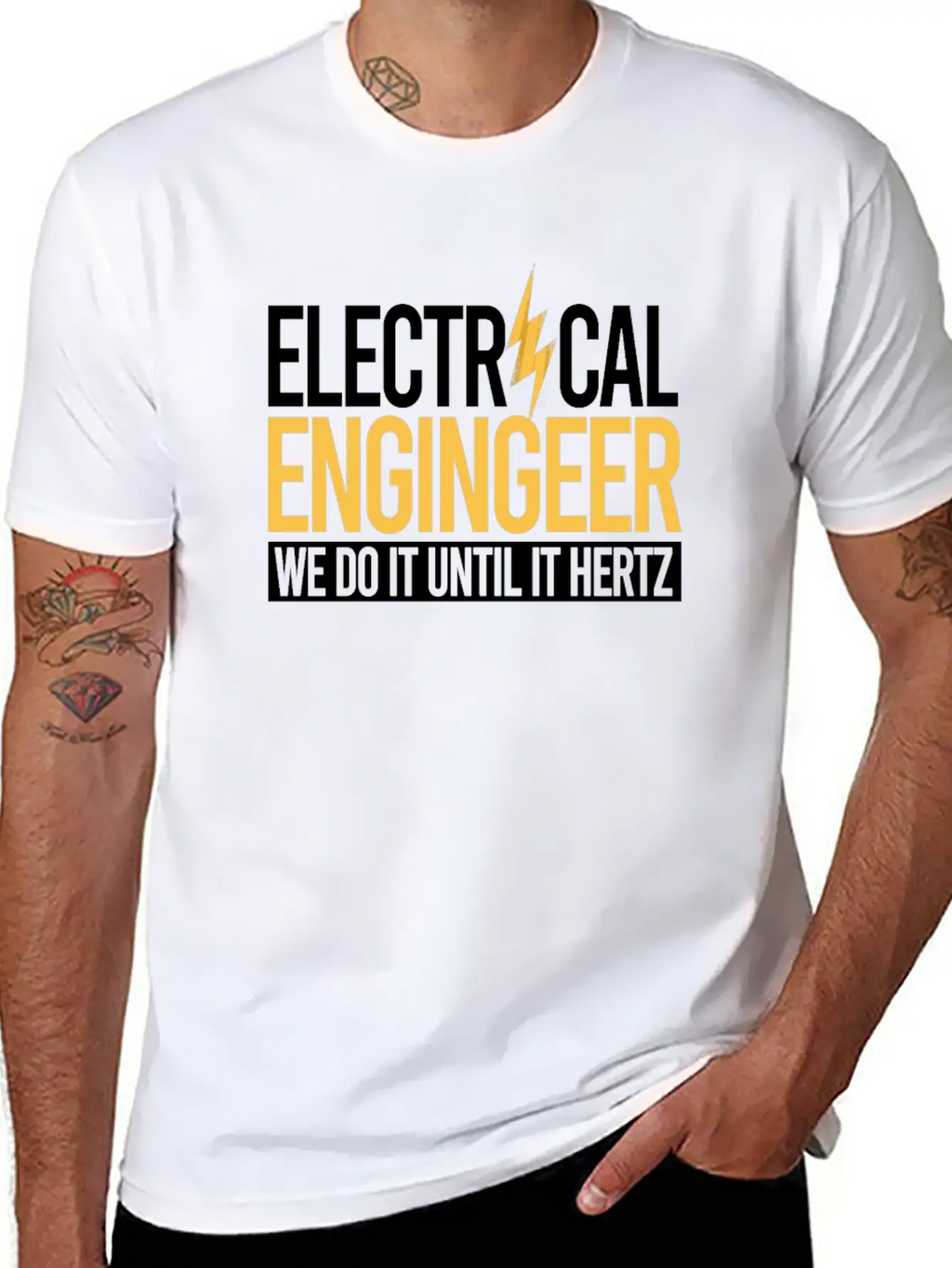 Electrical Engineer We Do It Essential Unisex Summer Tee – Soft Cotton Casual Fit