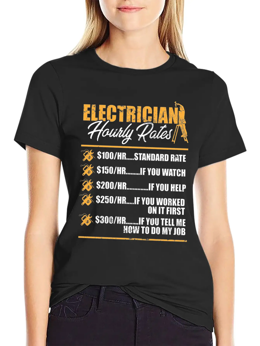 Electrician I Electrical Worker I Electrician Unisex Casual T-Shirt – Clean Design For Daily Comfort
