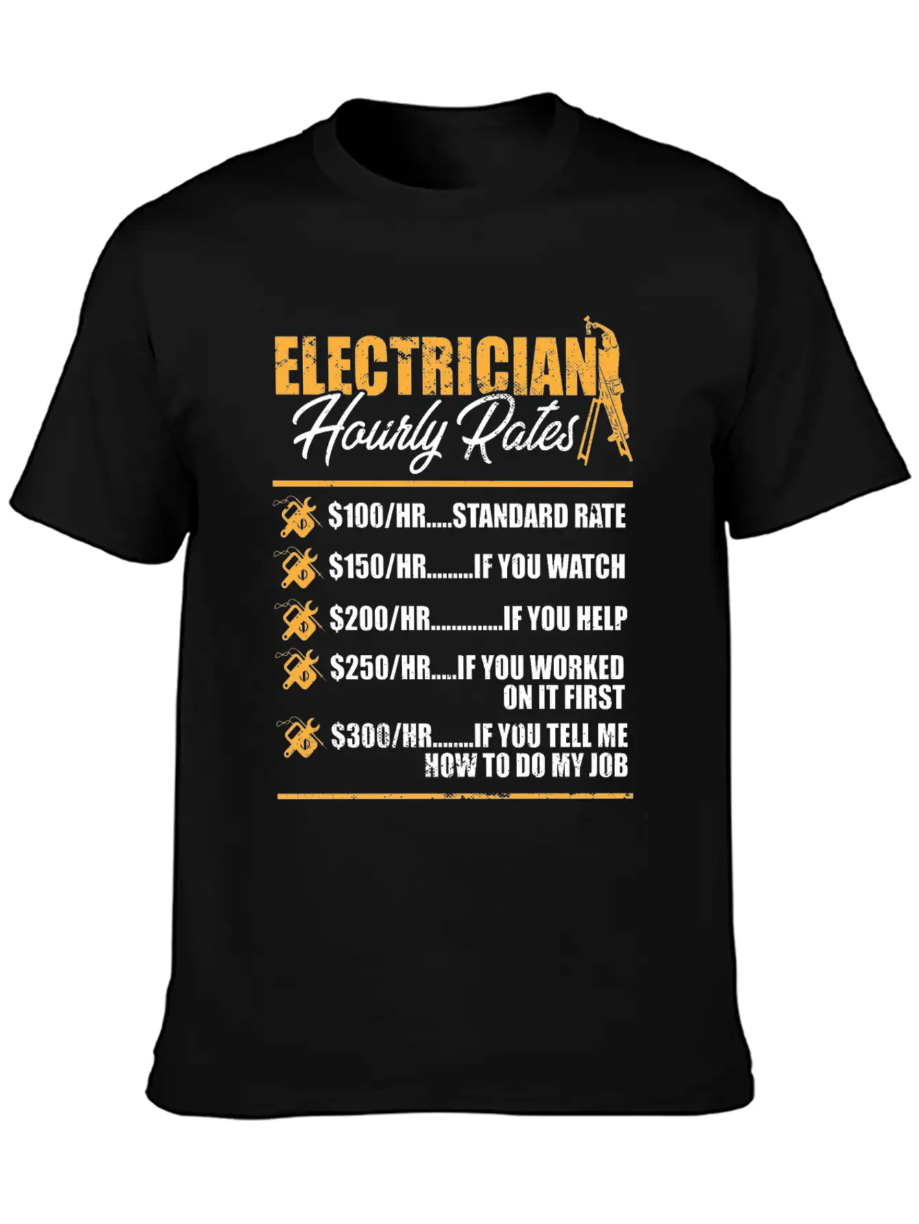Electrician I Electrical Worker I Electrician Unisex Casual T-Shirt – Clean Design For Daily Comfort