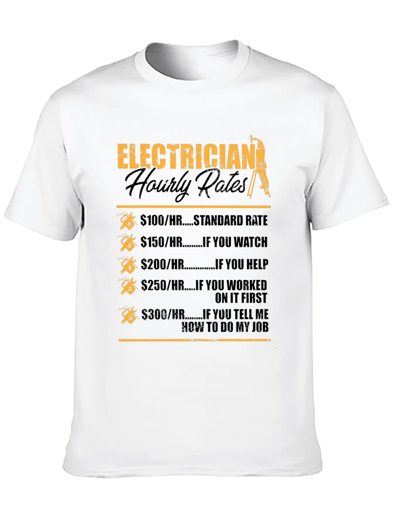 Electrician I Electrical Worker I Electrician Unisex Casual T-Shirt – Clean Design For Daily Comfort