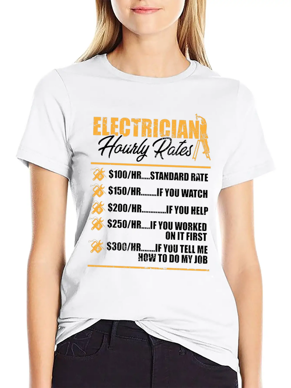 Electrician I Electrical Worker I Electrician Unisex Casual T-Shirt – Clean Design For Daily Comfort