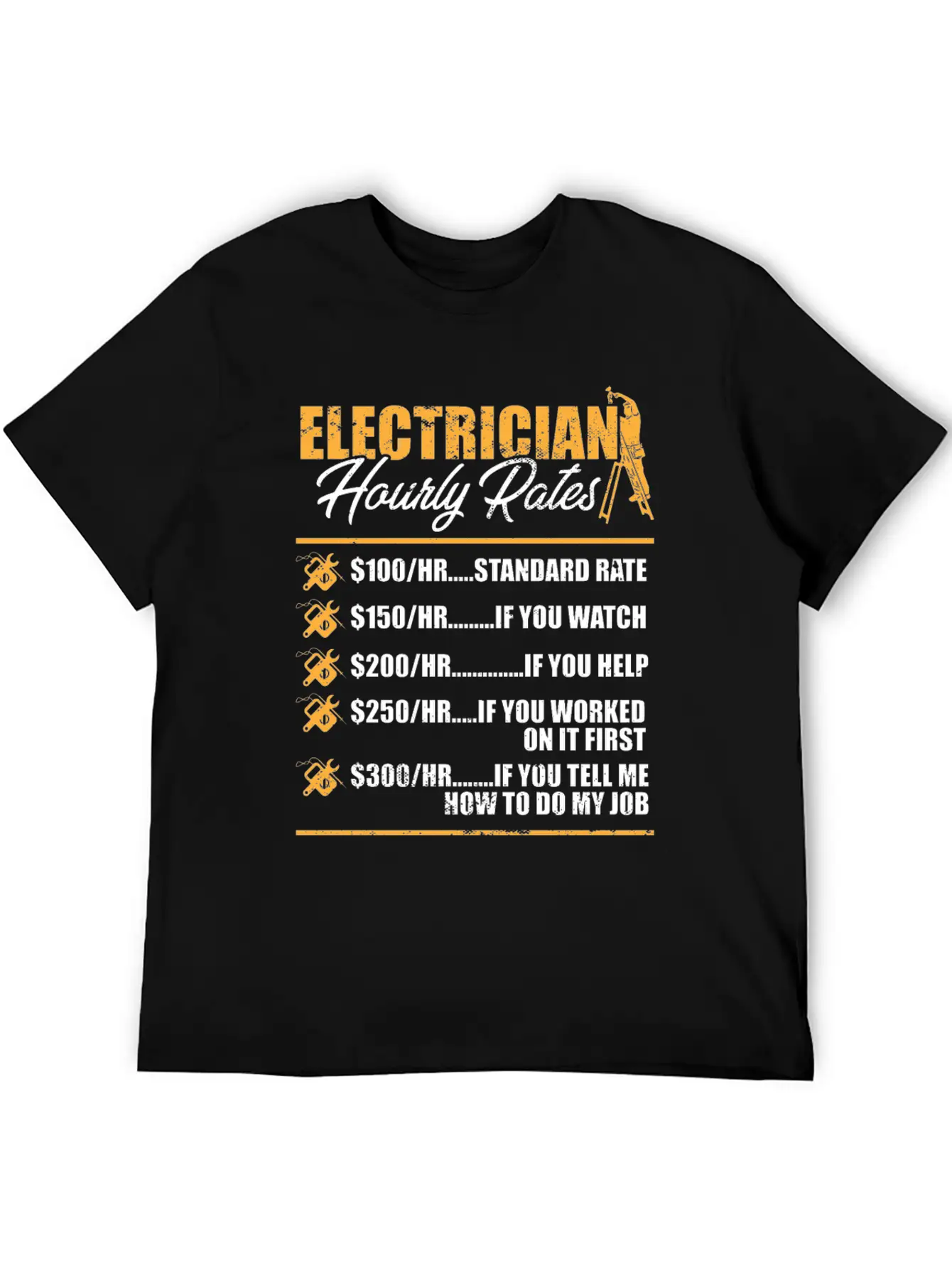 Electrician I Electrical Worker I Electrician Unisex Casual T-Shirt – Clean Design For Daily Comfort