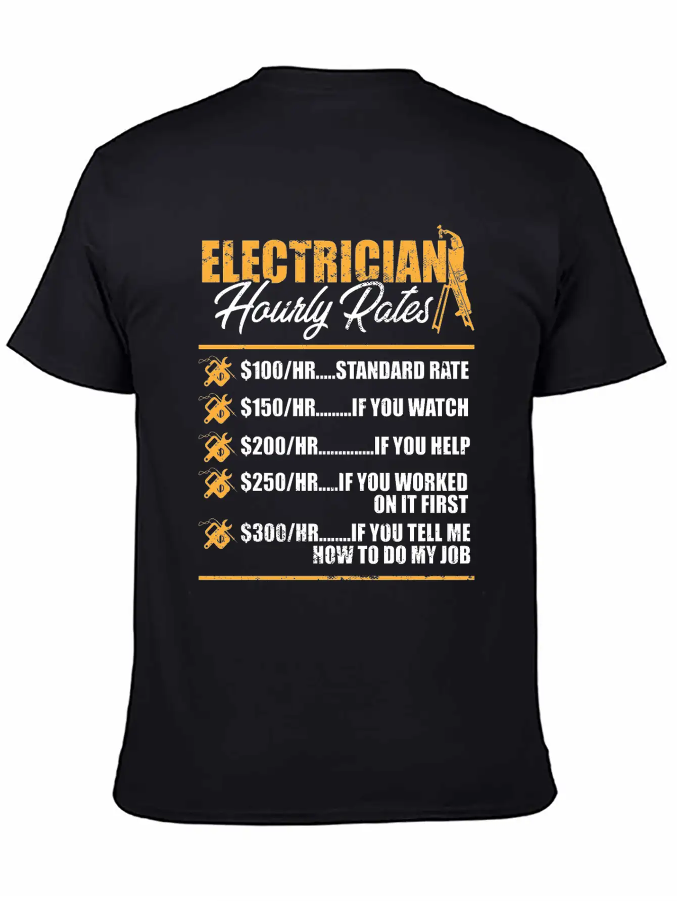 Electrician I Electrical Worker I Electrician Unisex Casual T-Shirt – Clean Design For Daily Comfort