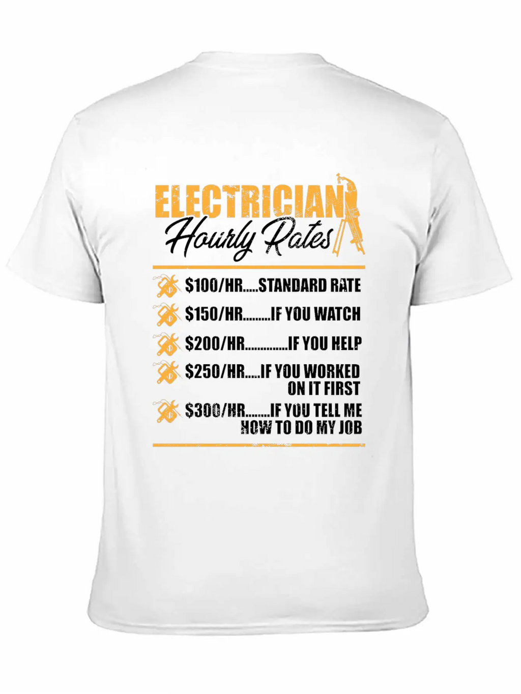 Electrician I Electrical Worker I Electrician Unisex Casual T-Shirt – Clean Design For Daily Comfort