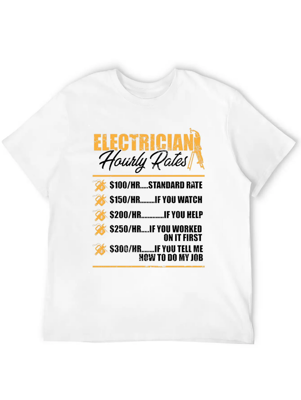 Electrician I Electrical Worker I Electrician Unisex Casual T-Shirt – Clean Design For Daily Comfort