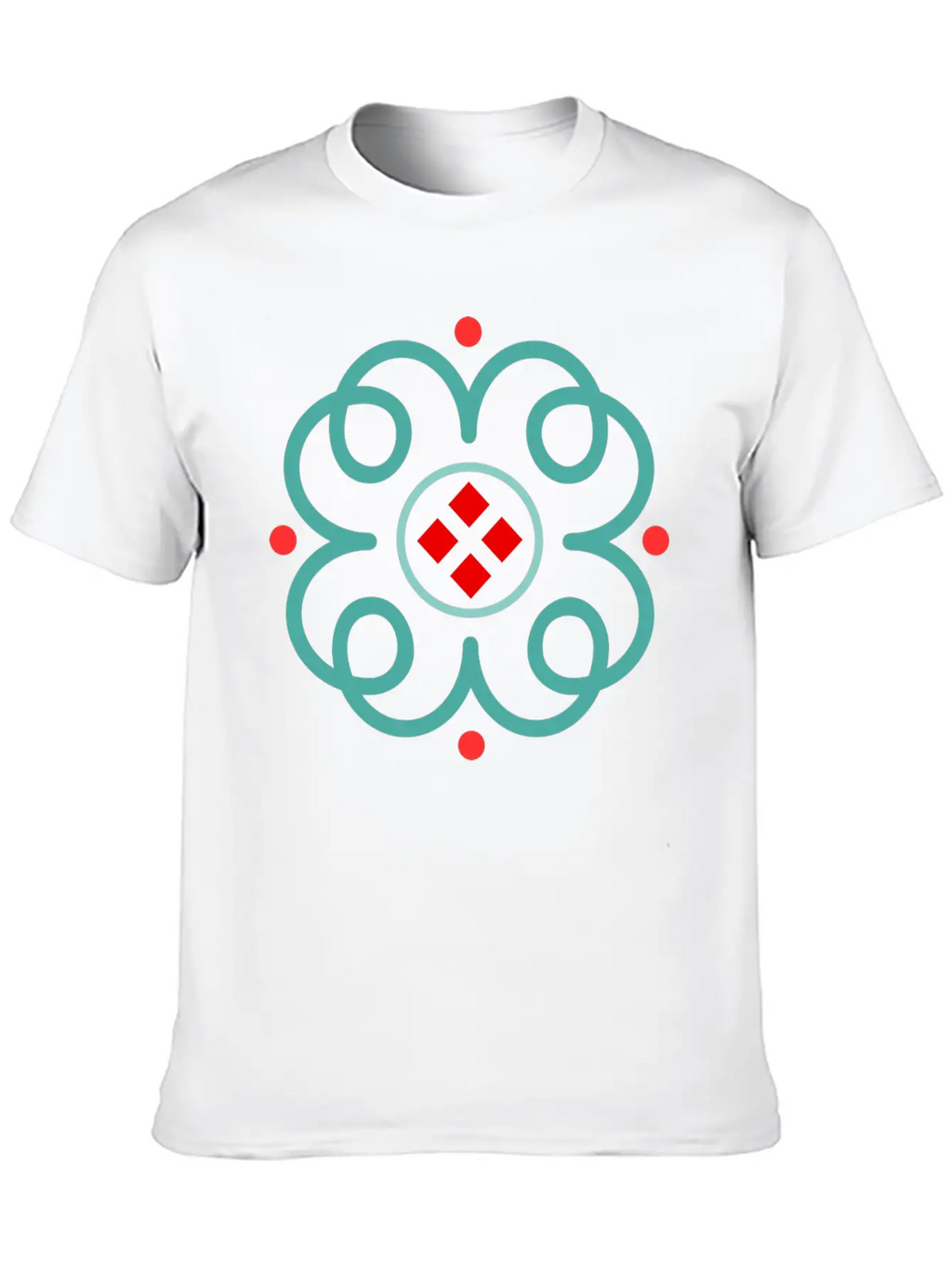 Elegant Art Deco Timeless Short Sleeve Tee – Comfy And Minimalist Design