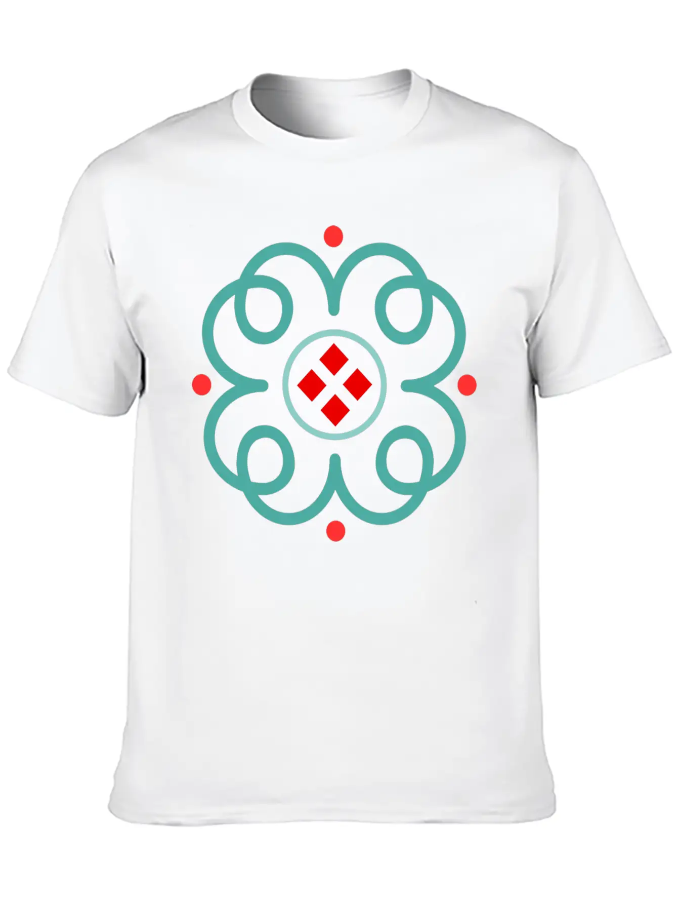 Elegant Art Deco Timeless Short Sleeve Tee – Comfy And Minimalist Design