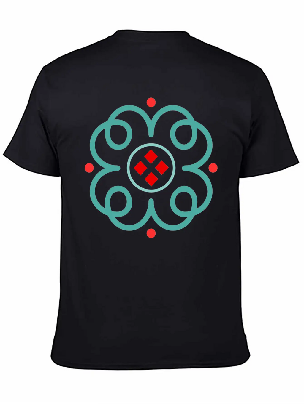 Elegant Art Deco Timeless Short Sleeve Tee – Comfy And Minimalist Design