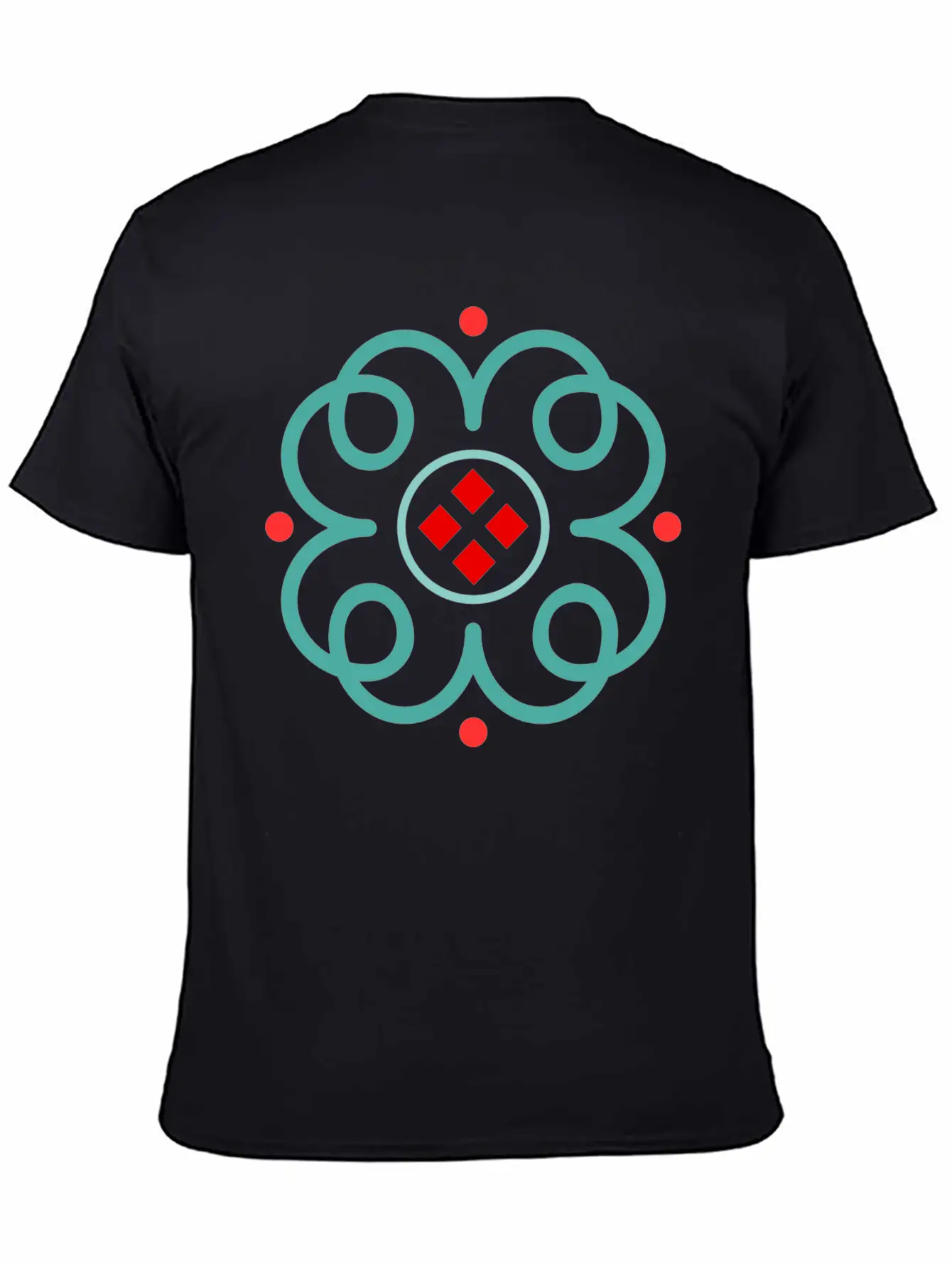 Elegant Art Deco Timeless Short Sleeve Tee – Comfy And Minimalist Design