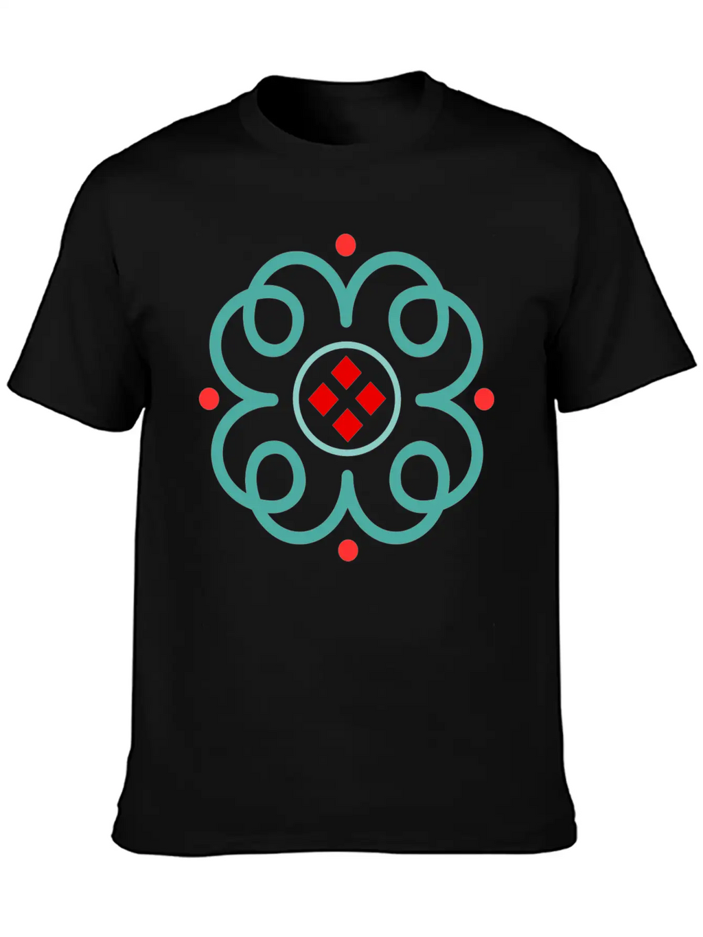 Elegant Art Deco Timeless Short Sleeve Tee – Comfy And Minimalist Design
