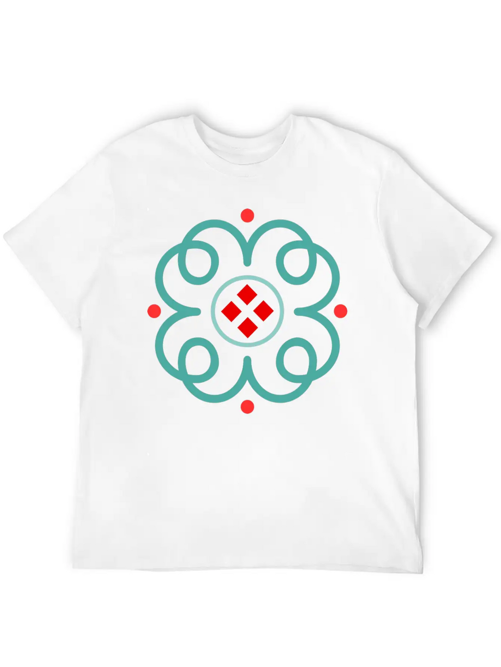Elegant Art Deco Timeless Short Sleeve Tee – Comfy And Minimalist Design