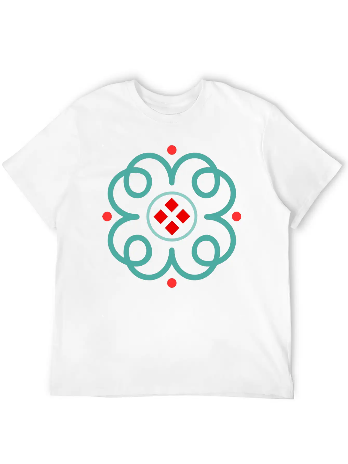 Elegant Art Deco Timeless Short Sleeve Tee – Comfy And Minimalist Design