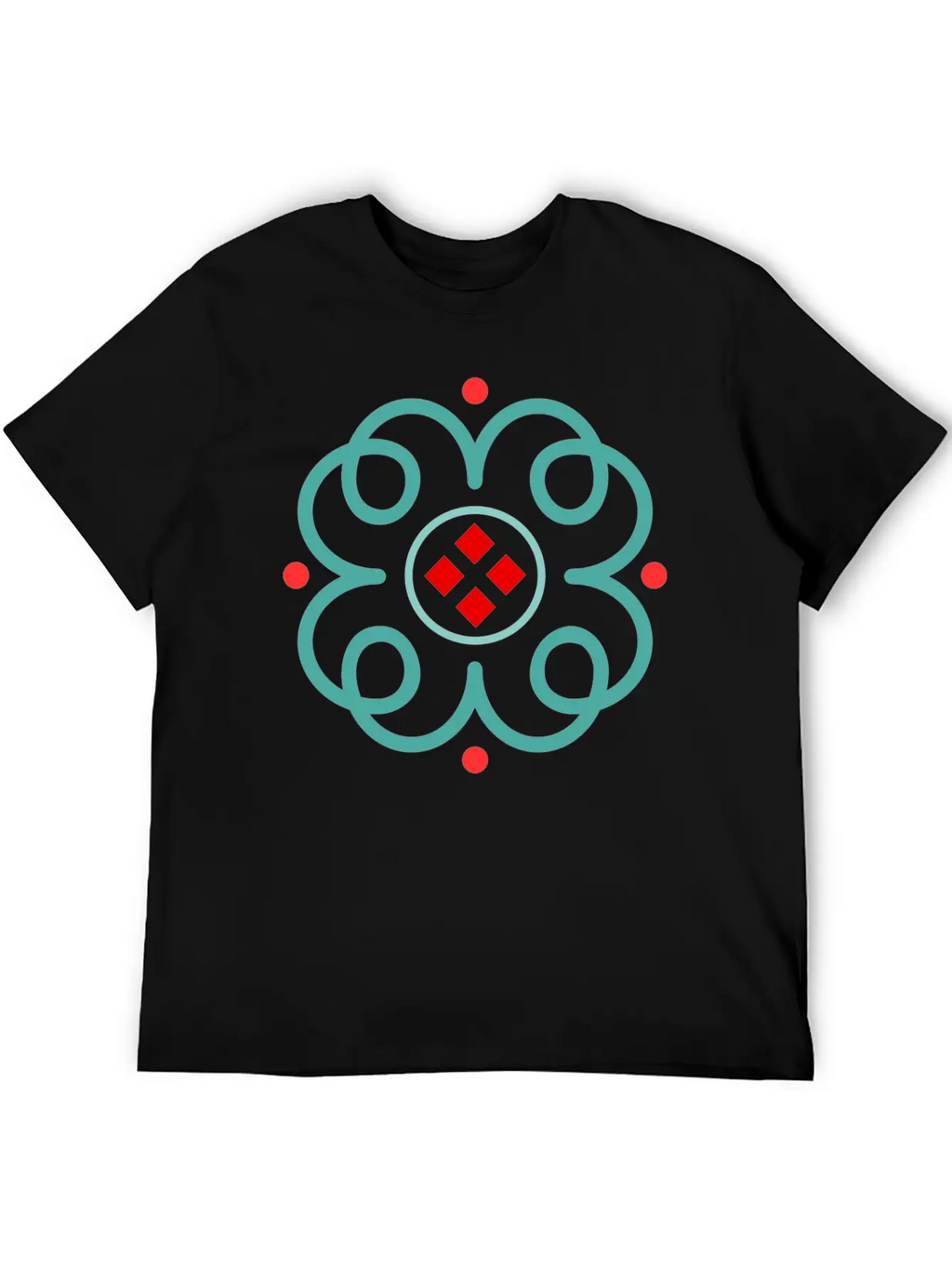 Elegant Art Deco Timeless Short Sleeve Tee – Comfy And Minimalist Design