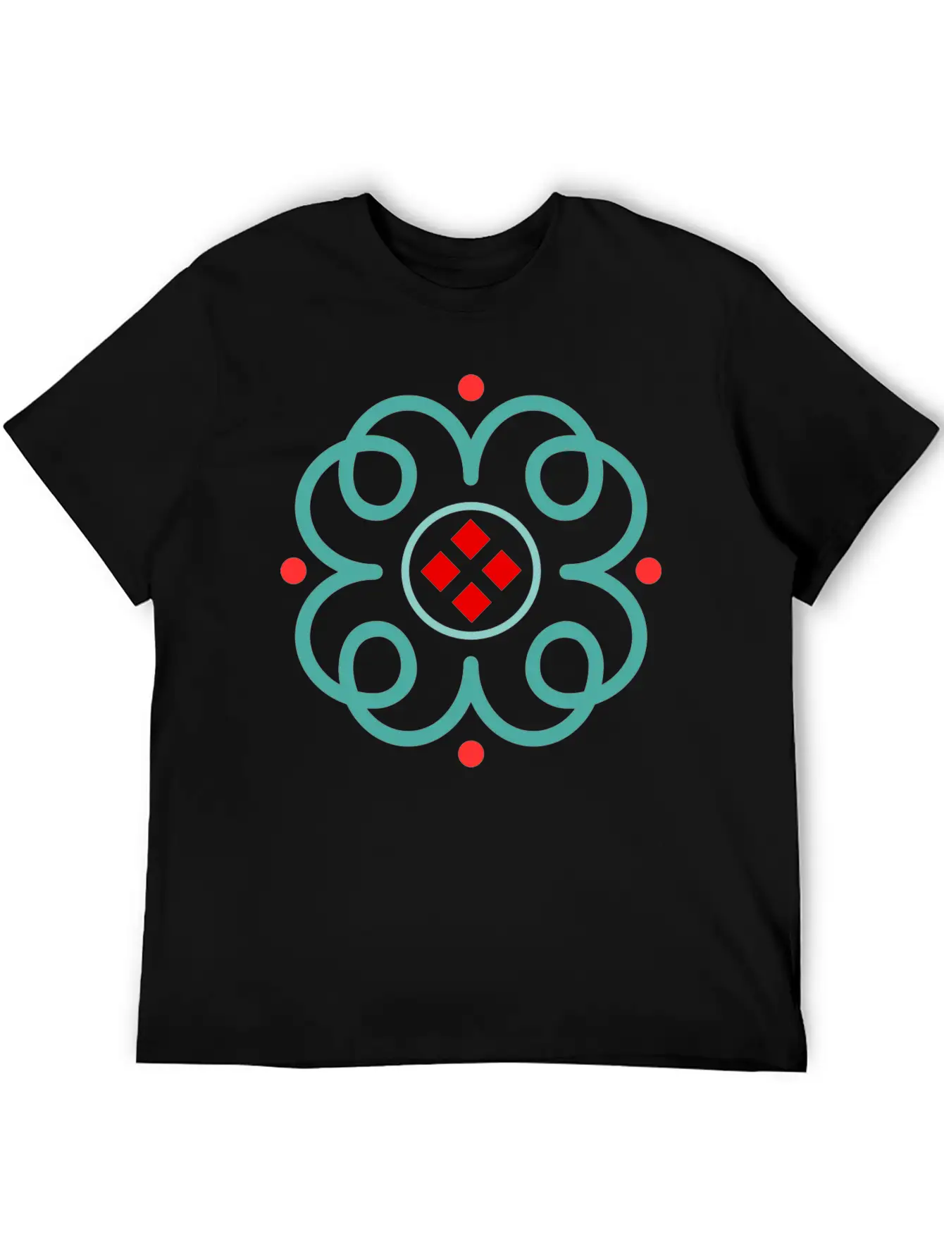 Elegant Art Deco Timeless Short Sleeve Tee – Comfy And Minimalist Design