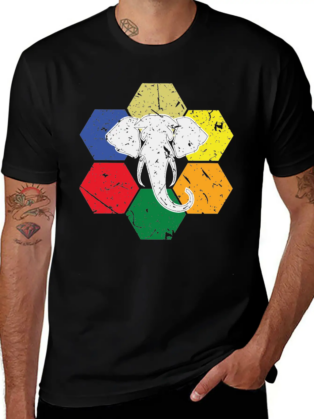 Elephant Basic Graphic T-Shirt – Daily Comfort In Soft Cotton