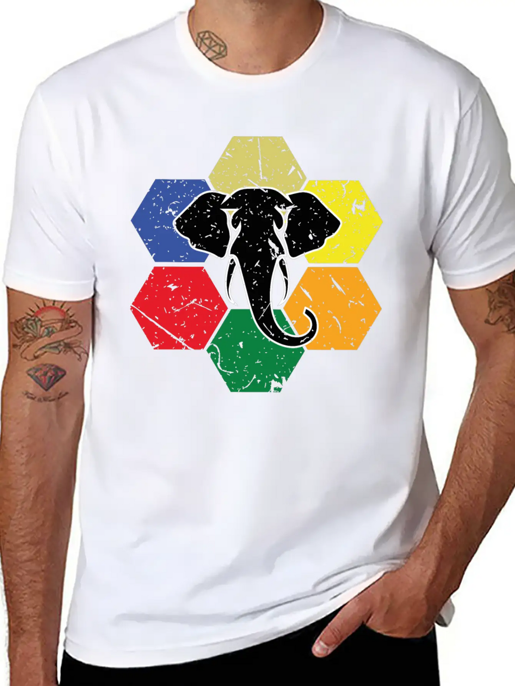 Elephant Basic Graphic T-Shirt – Daily Comfort In Soft Cotton