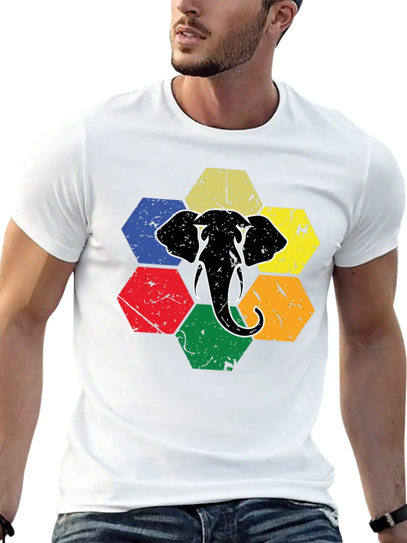 Elephant Basic Graphic T-Shirt – Daily Comfort In Soft Cotton