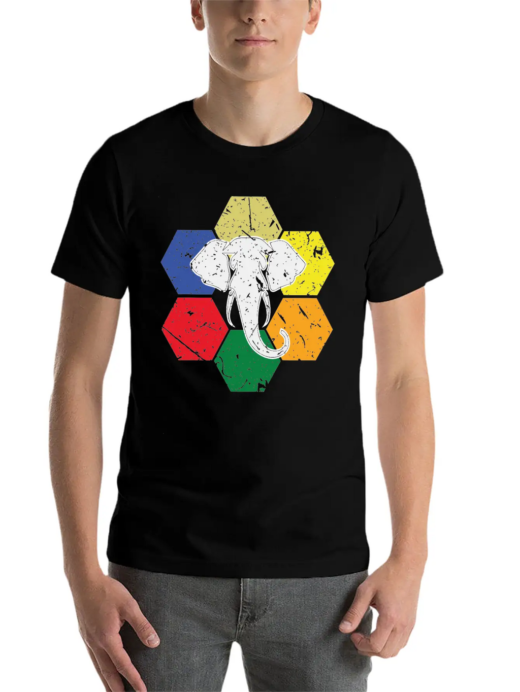 Elephant Basic Graphic T-Shirt – Daily Comfort In Soft Cotton