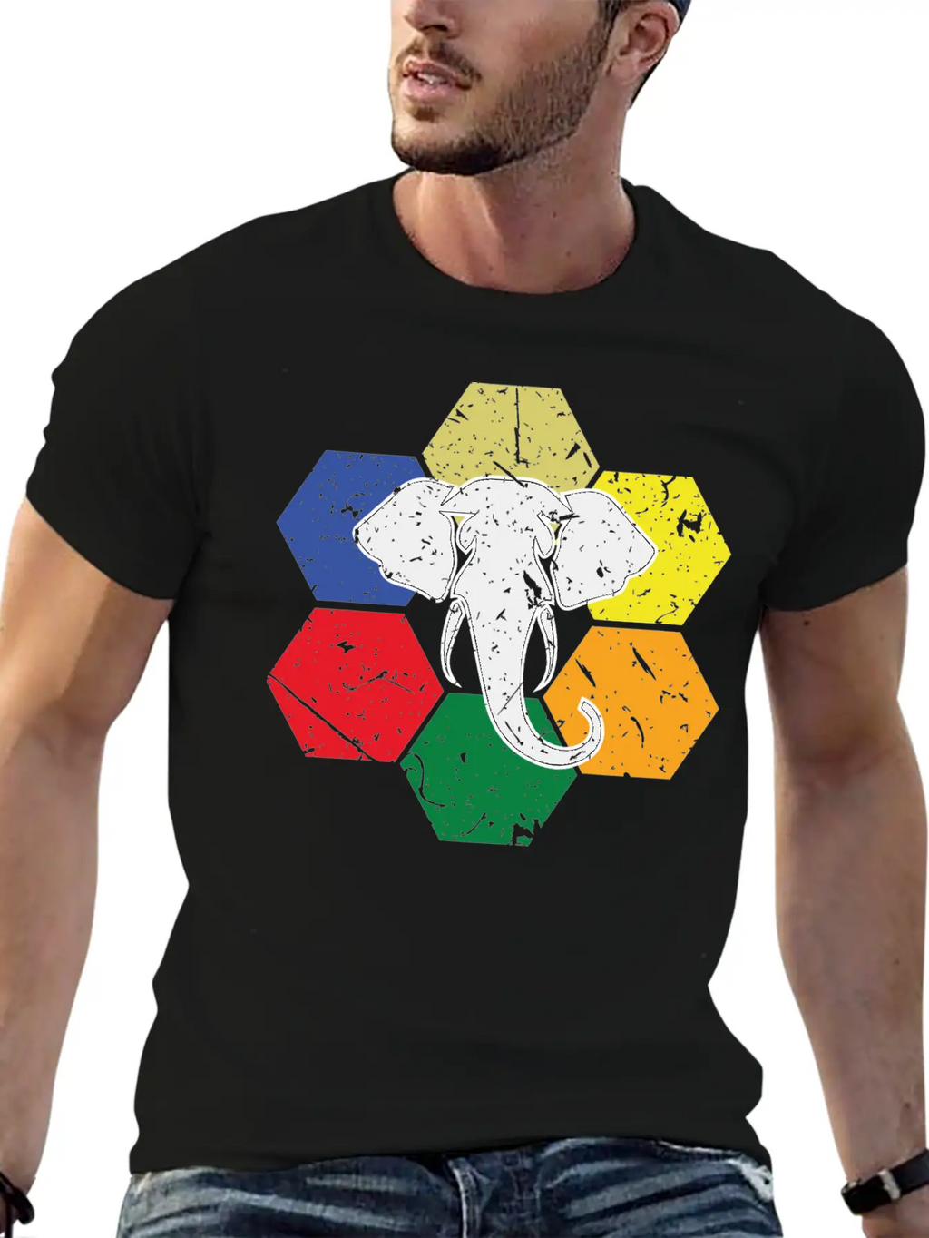 Elephant Basic Graphic T-Shirt – Daily Comfort In Soft Cotton