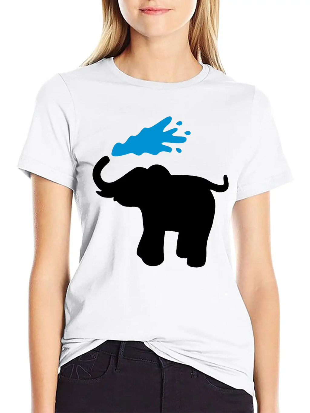 Elephant Breathable Graphic T-Shirt – Perfect For Casual Days