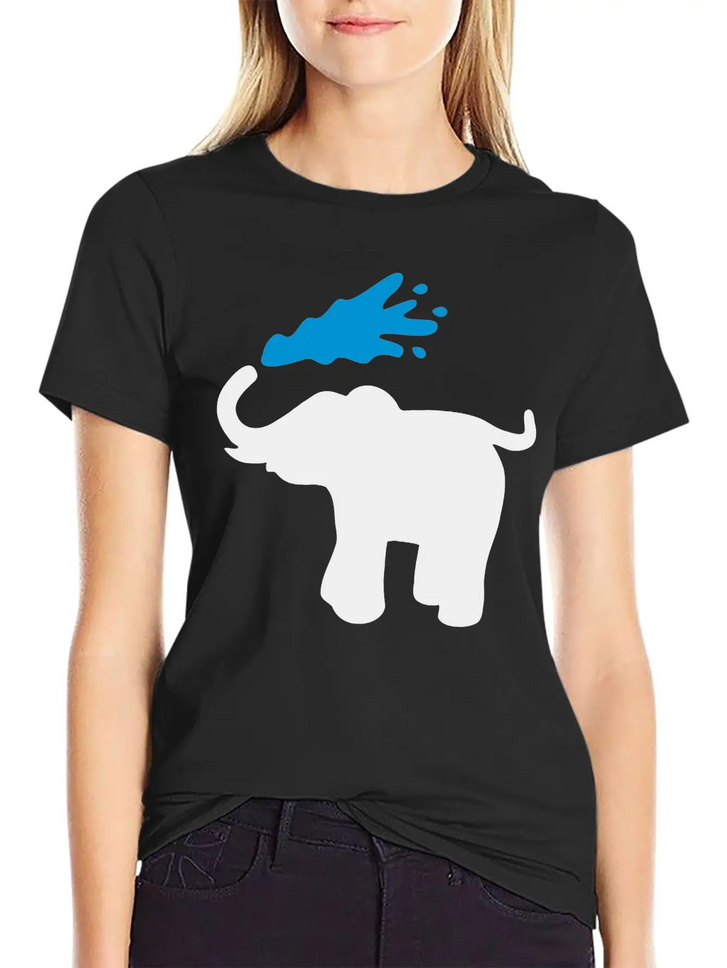 Elephant Breathable Graphic T-Shirt – Perfect For Casual Days