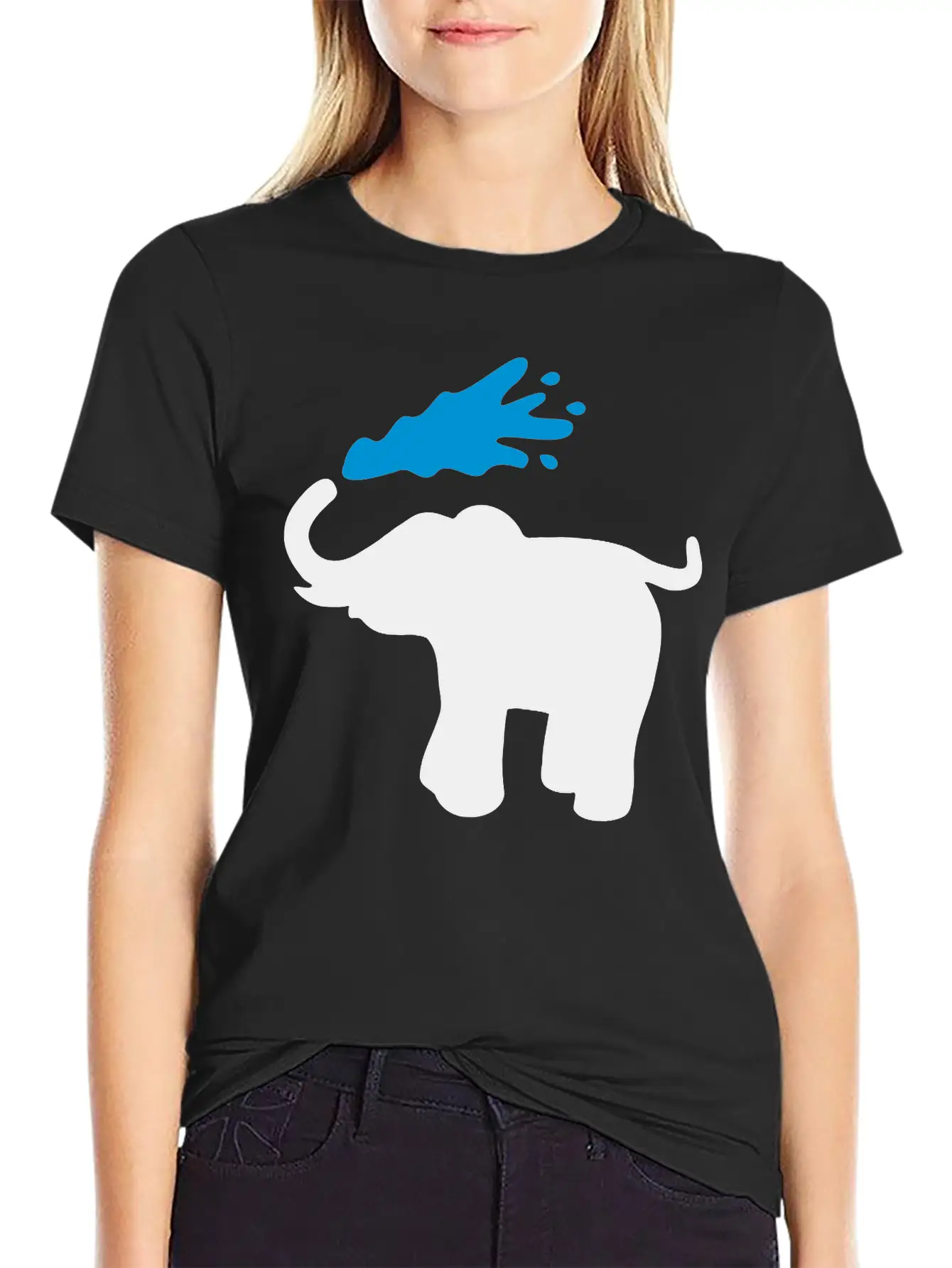 Elephant Breathable Graphic T-Shirt – Perfect For Casual Days