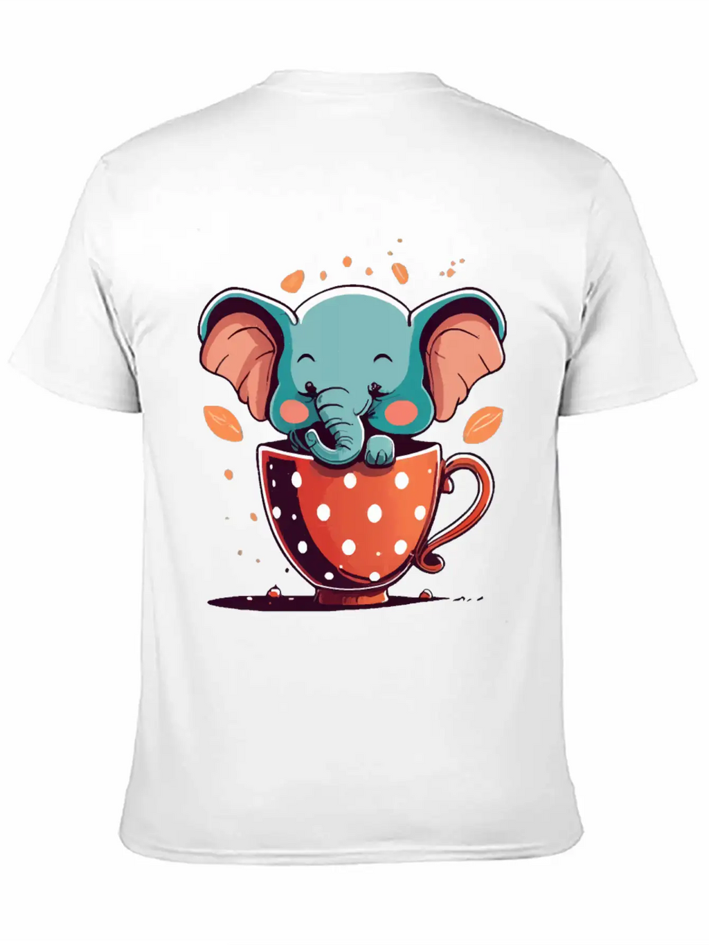 Elephant Elegance Breathable Graphic T-Shirt – Perfect For Casual Days