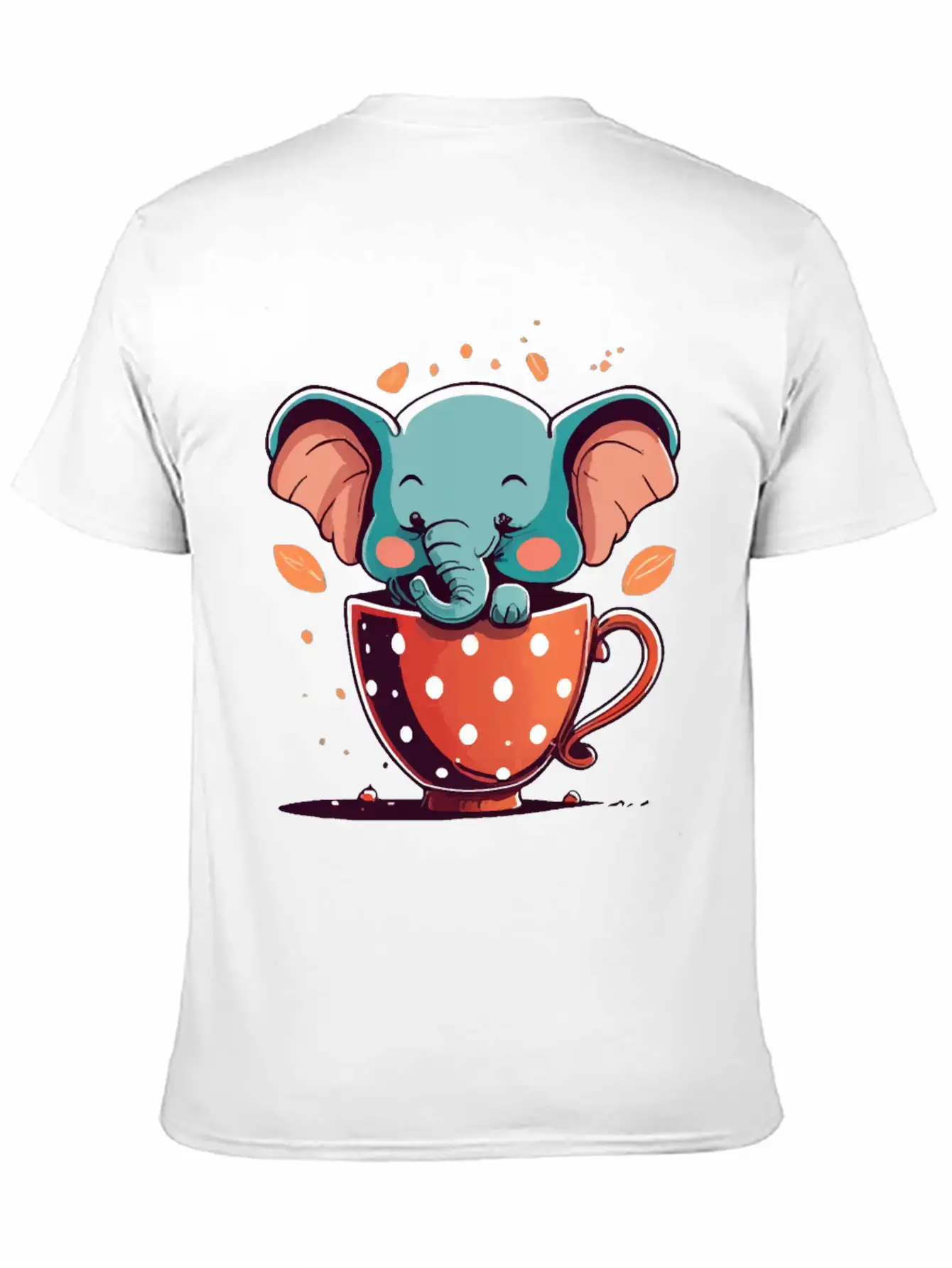Elephant Elegance Breathable Graphic T-Shirt – Perfect For Casual Days