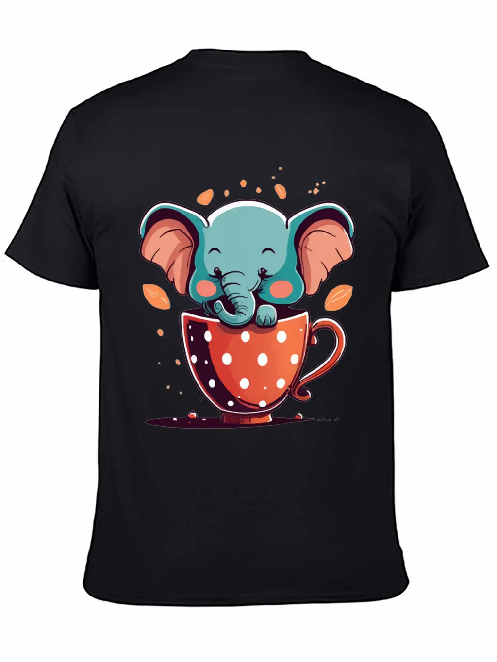 Elephant Elegance Breathable Graphic T-Shirt – Perfect For Casual Days