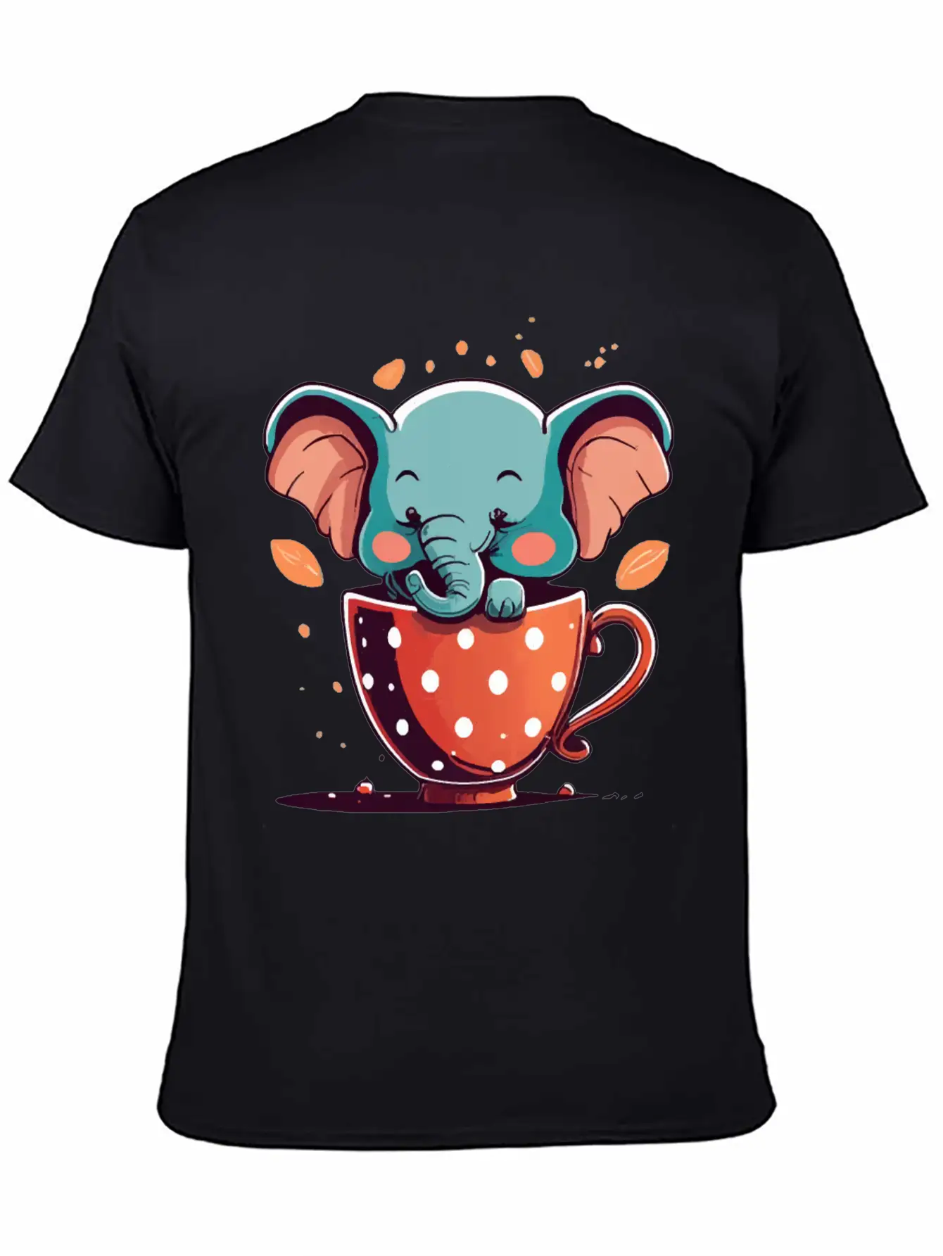 Elephant Elegance Breathable Graphic T-Shirt – Perfect For Casual Days