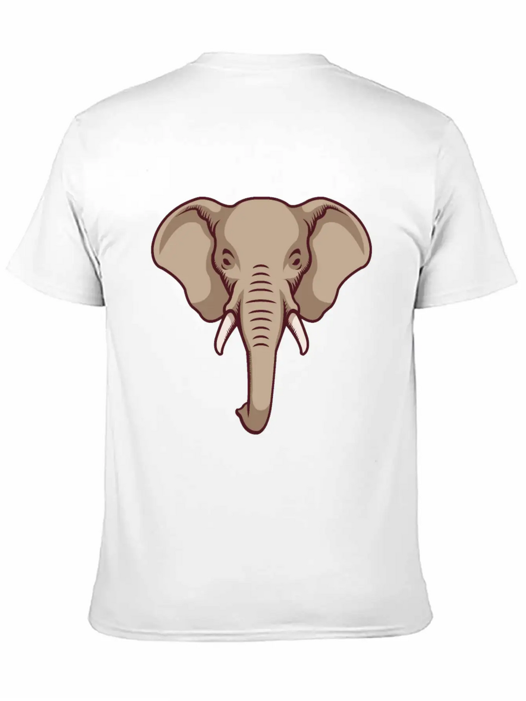 Elephant Ivory And Trunks Unisex Casual T-Shirt – Clean Design For Daily Comfort
