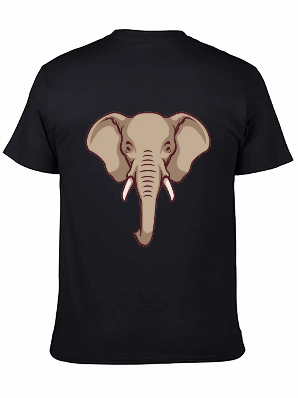 Elephant Ivory And Trunks Unisex Casual T-Shirt – Clean Design For Daily Comfort
