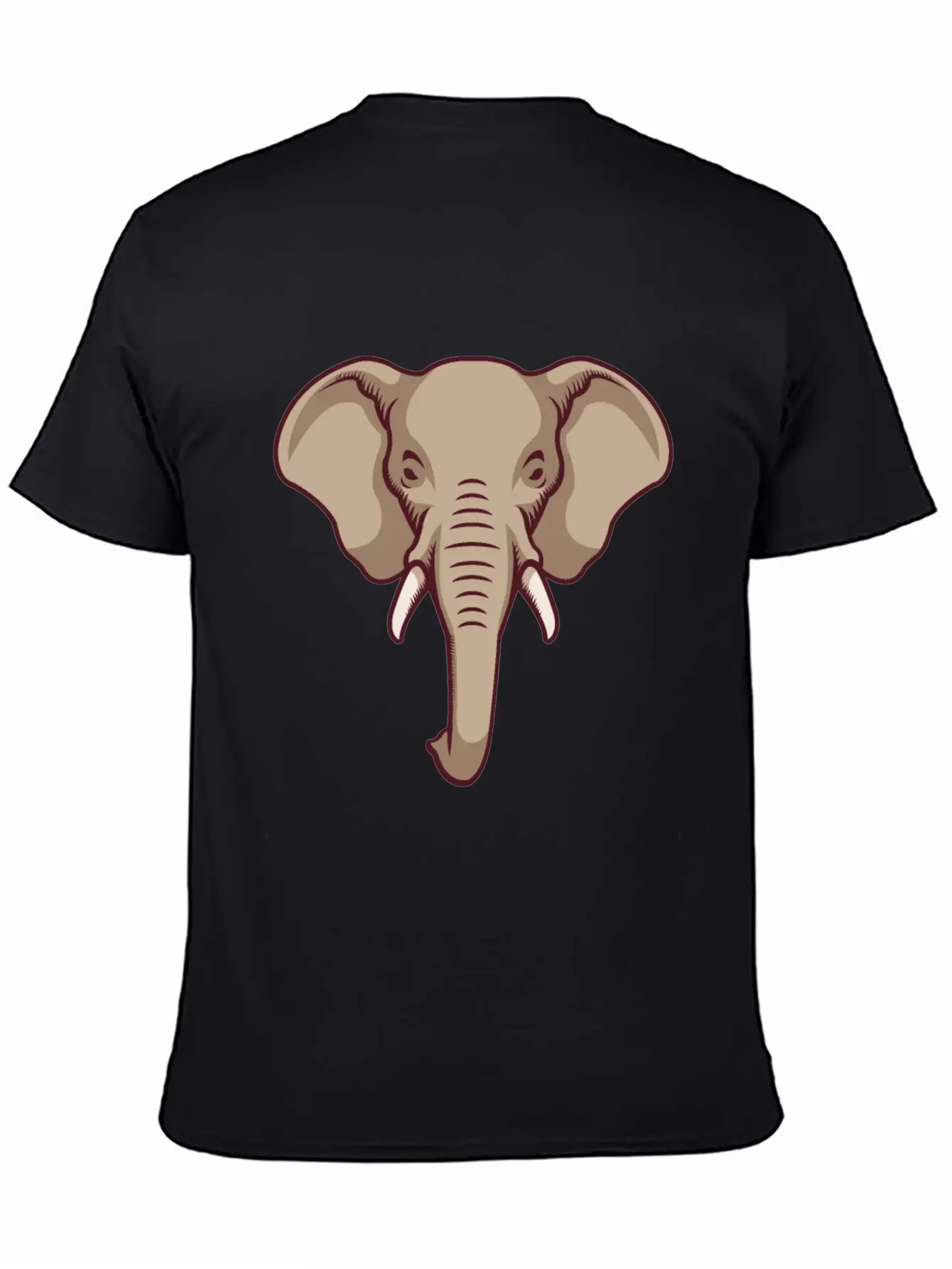 Elephant Ivory And Trunks Unisex Casual T-Shirt – Clean Design For Daily Comfort