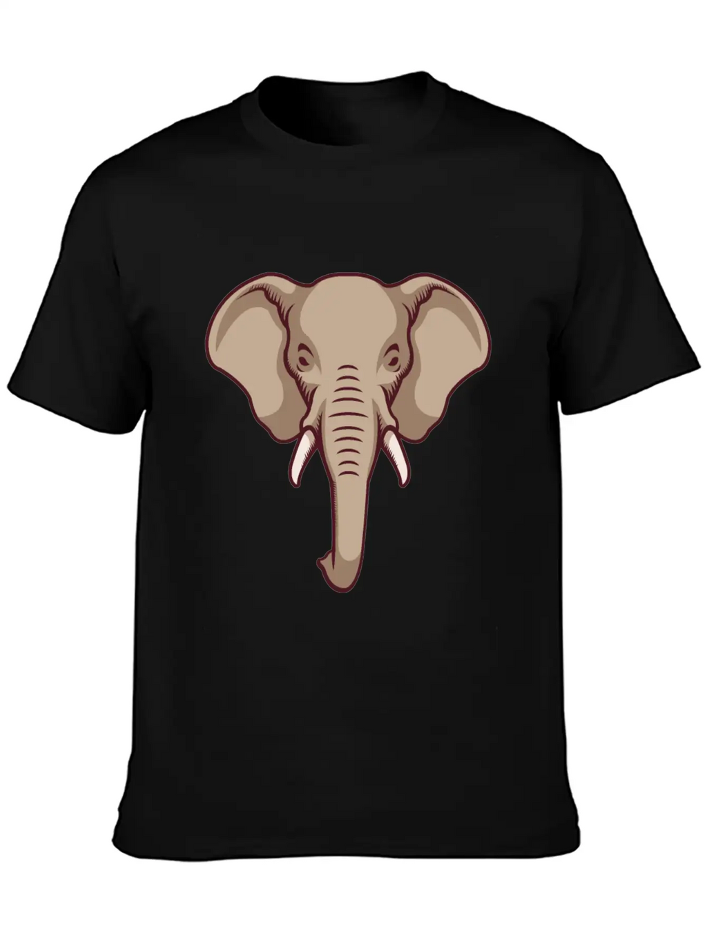 Elephant Ivory And Trunks Unisex Casual T-Shirt – Clean Design For Daily Comfort