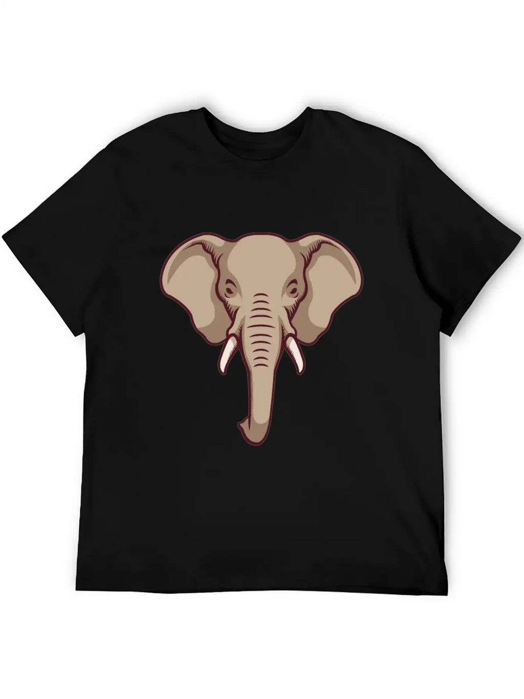 Elephant Ivory And Trunks Unisex Casual T-Shirt – Clean Design For Daily Comfort