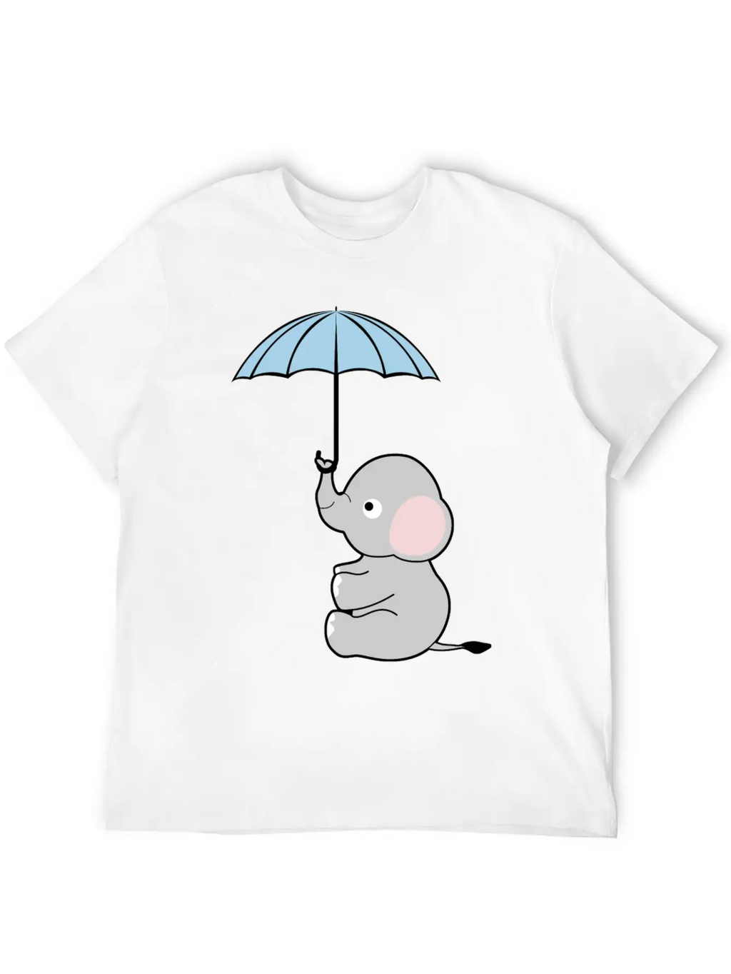 Elephant Umbrella Elephants Timeless Short Sleeve Tee – Comfy And Minimalist Design