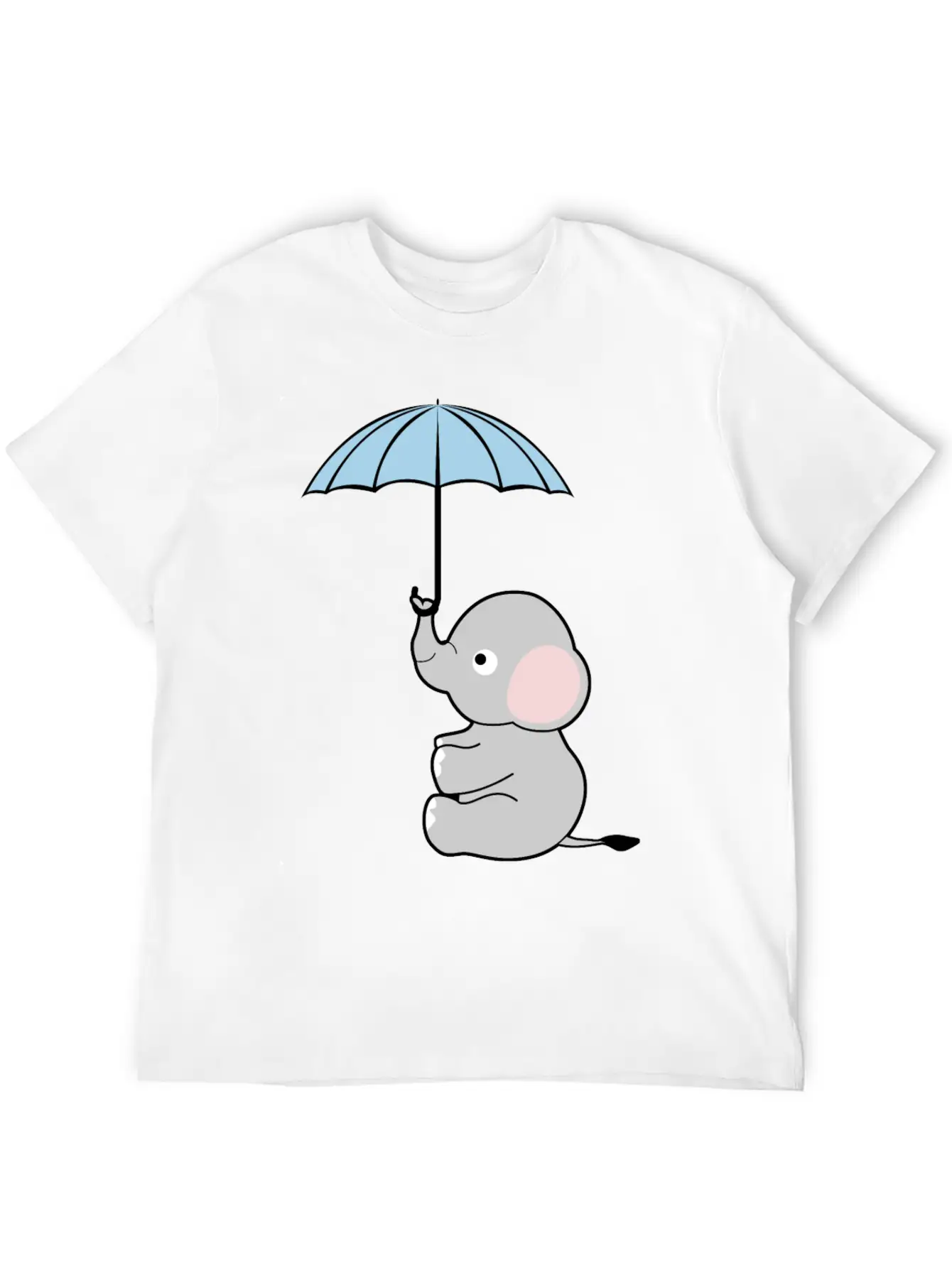 Elephant Umbrella Elephants Timeless Short Sleeve Tee – Comfy And Minimalist Design