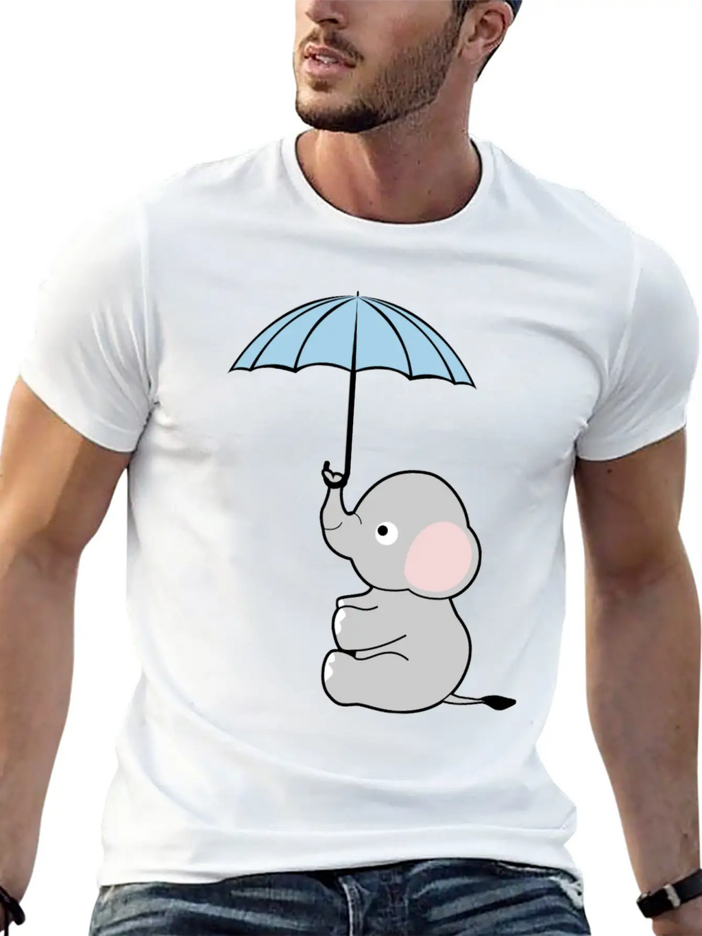 Elephant Umbrella Elephants Timeless Short Sleeve Tee – Comfy And Minimalist Design