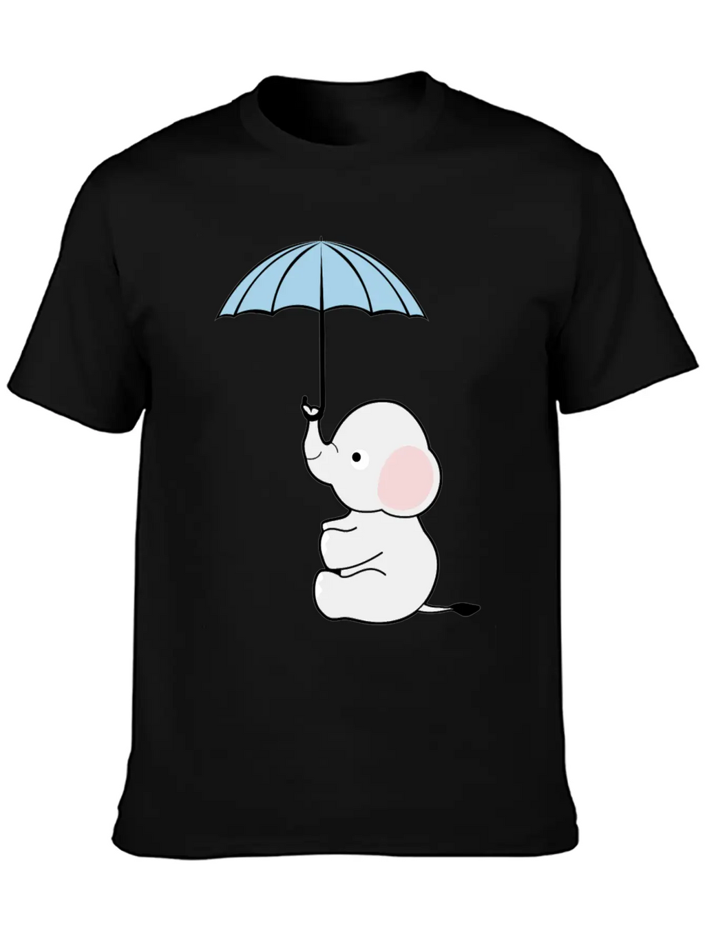 Elephant Umbrella Elephants Timeless Short Sleeve Tee – Comfy And Minimalist Design